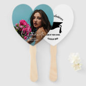 Photo Personalized Graduate Script Handwaaier (Voorkant en achterkant)