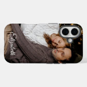 Photo Personalized Name Case-Mate iPhone Case (Achterkant (horizontaal))