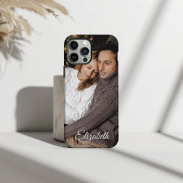 Photo Personalized Name  iPhone 16 Hoesje