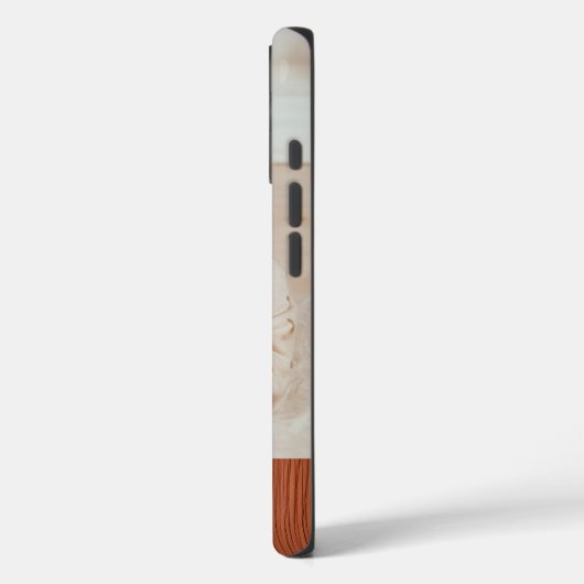 Photo Personalized Woodgrain  Case-Mate iPhone Case (Achterkant / Links)
