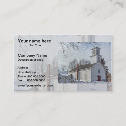 Photo Phantom Background template Visitekaartje (Voorkant)