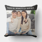 Photo Pillow, Custom Pillow with Photo Kussen (Voorkant)