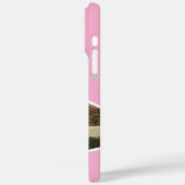 Photo Pink Monogram Case-Mate iPhone Case (Achterkant / Links)