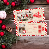 Photo Polar Express Christmas Ticket Feestdagenkaart