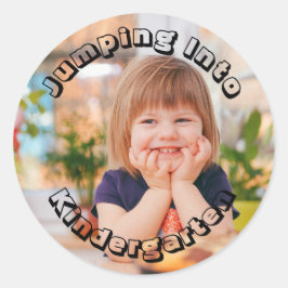 Photo Pre-K Afstuderen Sticker