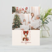 Photo PSilly Goose Christmas Feestdagenkaart (Staand voorkant)