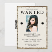 Photo & QR-Code 30th Birthday  Kaart (Voorkant / Achterkant)