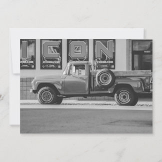 Photo Reprint American Pickup Truck Kaart