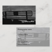 Photo Reverse Total B&W Visitekaartje (Voorkant / Achterkant)