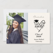  Photo RN Nurse Graduation Party Aankondiging (Voorkant)