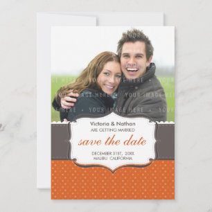 PHOTO SAVE THE DATE ANNOUNCECEL: cuteness 7P Kaart