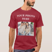 Photo Shirt, Custom Shirt With Photo, Custom Photo (Voorkant)