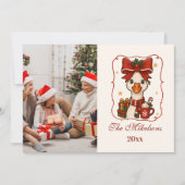 Photo Silly Goose Christmas Feestdagenkaart (Voorkant)