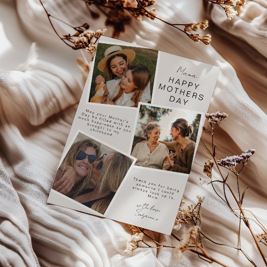Photo Snapshot Moederdag Kaart