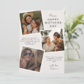 Photo Snapshot Moederdag Kaart (Staand voorkant)