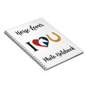 Photo Spiral Bound Notebook for Horse Lovers Notitieboek (Rechterzijde)