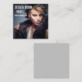 PHOTO square AANGEPASTE Visitekaartjes (Voorkant / Achterkant)