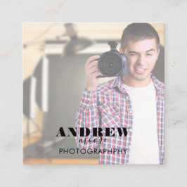 Photo Square-Visitekaartje Vierkante Visitekaartje