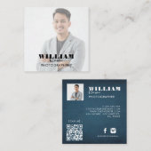 Photo Square-Visitekaartje Vierkante Visitekaartje (Voorkant / Achterkant)