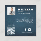 Photo Square-Visitekaartje Vierkante Visitekaartje (Achterkant)