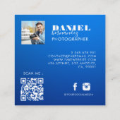 Photo Square-Visitekaartje Vierkante Visitekaartje (Achterkant)