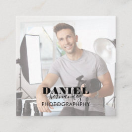 Photo Square-Visitekaartje Vierkante Visitekaartje
