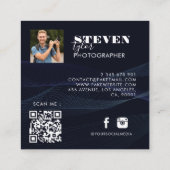 Photo Square-Visitekaartje Vierkante Visitekaartje (Achterkant)