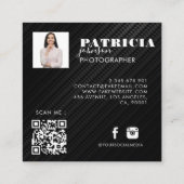 Photo Square-Visitekaartje Vierkante Visitekaartje (Achterkant)