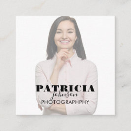 Photo Square-Visitekaartje Vierkante Visitekaartje
