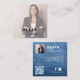 Photo Square-Visitekaartje Vierkante Visitekaartje