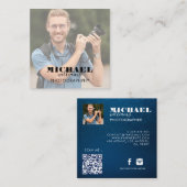 Photo Square-Visitekaartje Vierkante Visitekaartje (Voorkant / Achterkant)