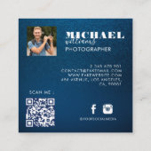 Photo Square-Visitekaartje Vierkante Visitekaartje (Achterkant)