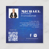 Photo Square-Visitekaartje Vierkante Visitekaartje (Achterkant)