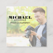 Photo Square-Visitekaartje Vierkante Visitekaartje (Voorkant)