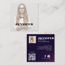 Photo Square-Visitekaartje Vierkante Visitekaartje