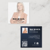 Photo Square-Visitekaartje Vierkante Visitekaartje (Voorkant / Achterkant)