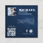 Photo Square-Visitekaartje Vierkante Visitekaartje (Achterkant)