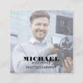 Photo Square-Visitekaartje Vierkante Visitekaartje (Voorkant)