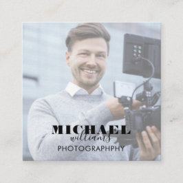 Photo Square-Visitekaartje Vierkante Visitekaartje