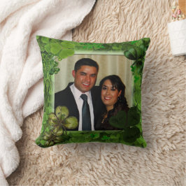 Photo St. Patrick's Day Throw Pillow Kussen
