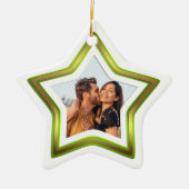 Photo Star Ornament Holiday (Voorkant)