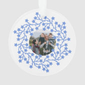 Photo Star Wreath Ornament (achterkant)