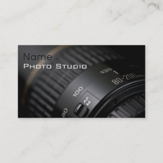 Photo Studio-Visitekaartje Visitekaartje