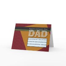 Photo Template Vaderdag Kaart