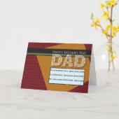 Photo Template Vaderdag Kaart (Gele Bloem)