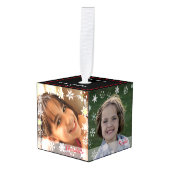 Photo Template Winter Theme Decoratie (Voorkant hoekig)