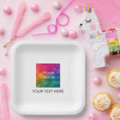  Photo Text Event Party Baby shower Papieren Bordje (Feest)