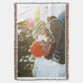 Photo Throw Blanket Deken (Voorkant Verticaal)