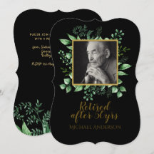 PHOTO-uitroeping zwarte goudbladeren