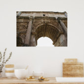 PHOTO van het Romeinse Forum: POSTER van het Roman (Keuken)